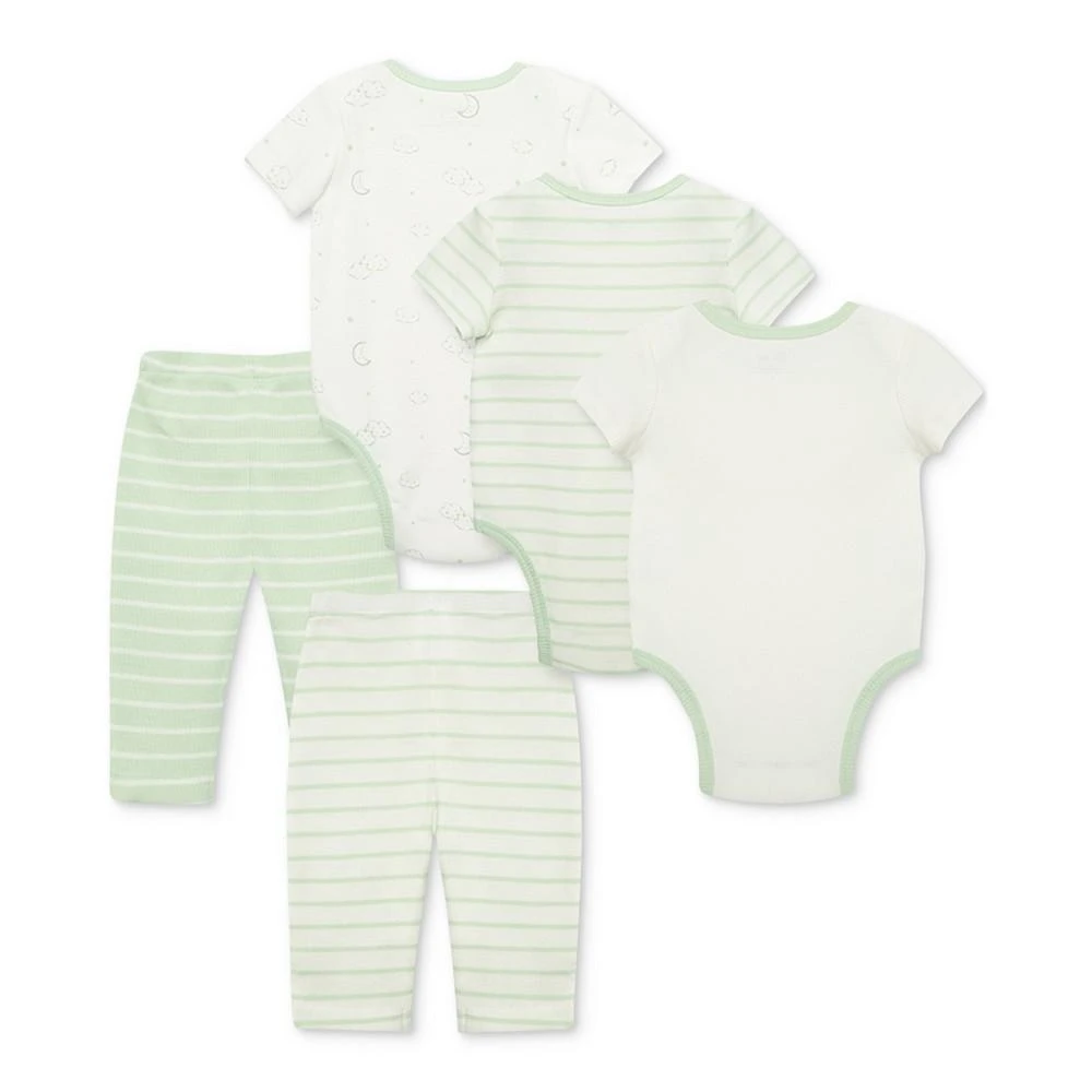 商品Little Me|Baby 5-Pc. Joy Bodysuit & Pants Set,价格¥186,第2张图片详细描述