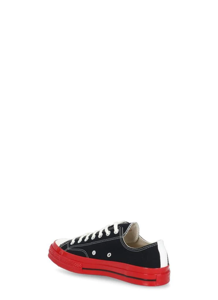 商品COMME DES GARCONS PLAY CONVERSE|COMME DES GARCONS PLAY CONVERSE Sneakers Black,价格¥1203,第4张图片详细描述