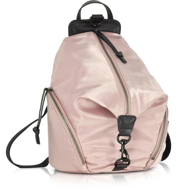 商品Rebecca Minkoff|Rebecca Minkoff 深复古粉红色Julian尼龙背包,价格¥929,第2张图片详细描述