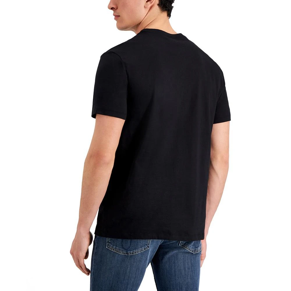 商品Calvin Klein|Men's NYC Skyline Logo Crewneck T-Shirt,价格¥319,第2张图片详细描述