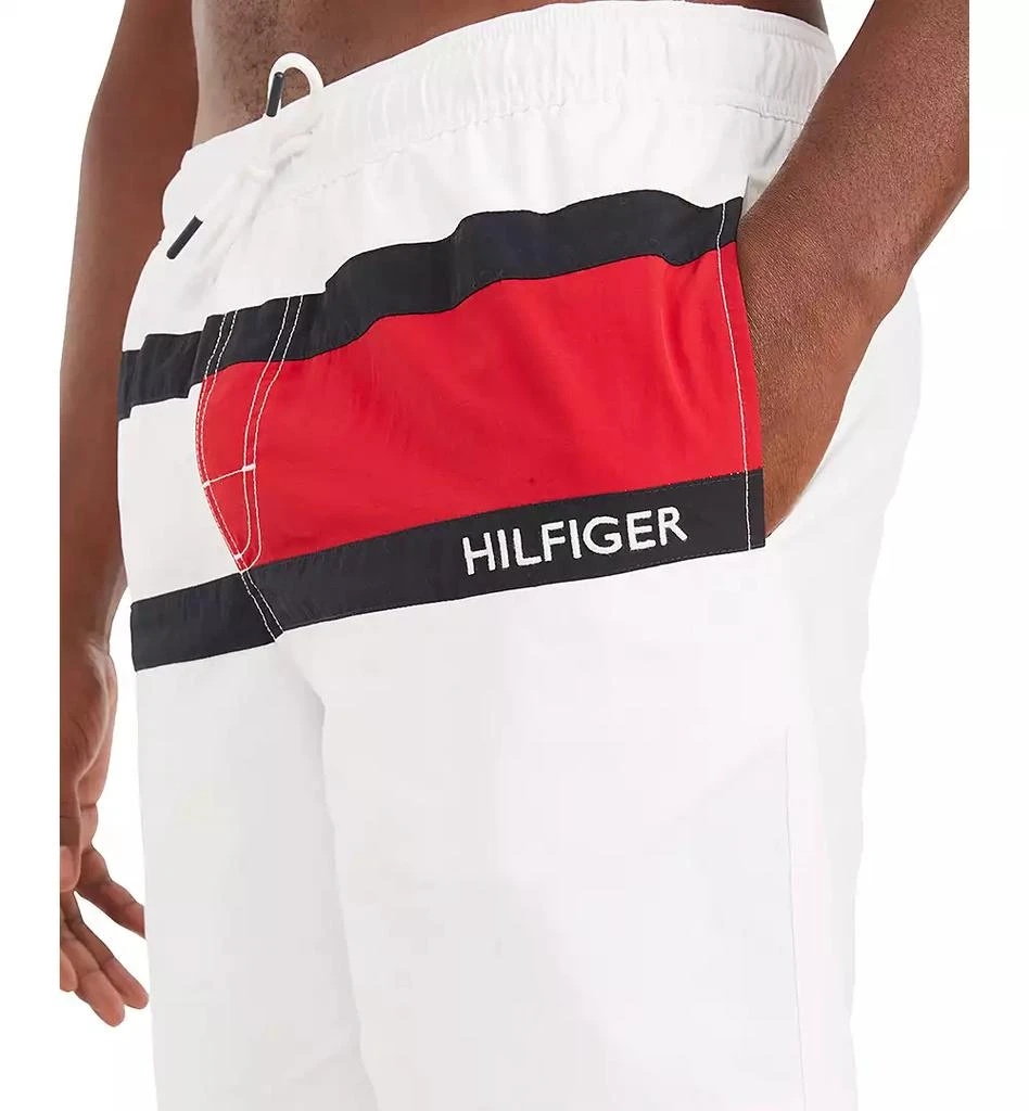 商品Tommy Hilfiger|Men's Tommy Flag 7" Swim Trunks,价格¥157,第3张图片详细描述