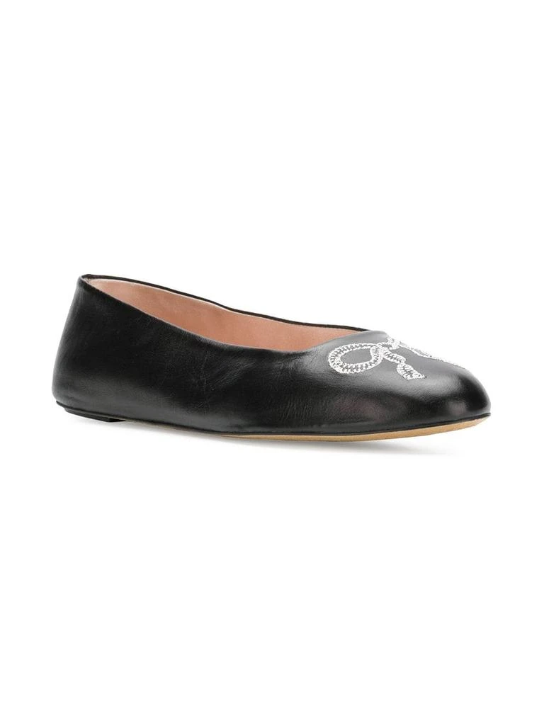 商品Bally|NEW Bally Ballyrina Ladies Black Plain Leather Shoes,价格¥1212,第2张图片详细描述