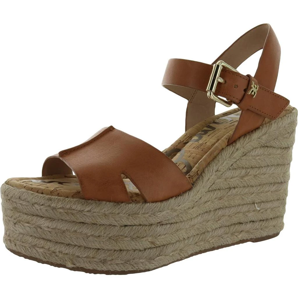 商品Sam Edelman|Sam Edelman Womens Maura Ankle Strap Platform Wedges,价格¥282,第1张图片