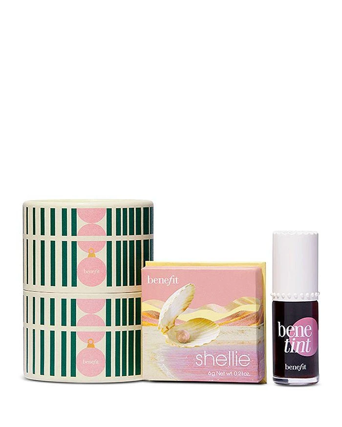 商品Benefit Cosmetics|Mistletoe Blushin' Lip & Blush Set ($52 value),价格¥240,第1张图片
