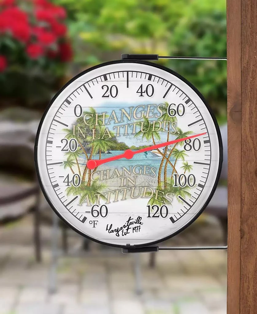 商品La Crosse Technology|104-20747Mv-Int "Changes In Latitudes, Changes In Attitudes" Margaritaville 5" Bracket Dial Thermometer,价格¥97,第2张图片详细描述