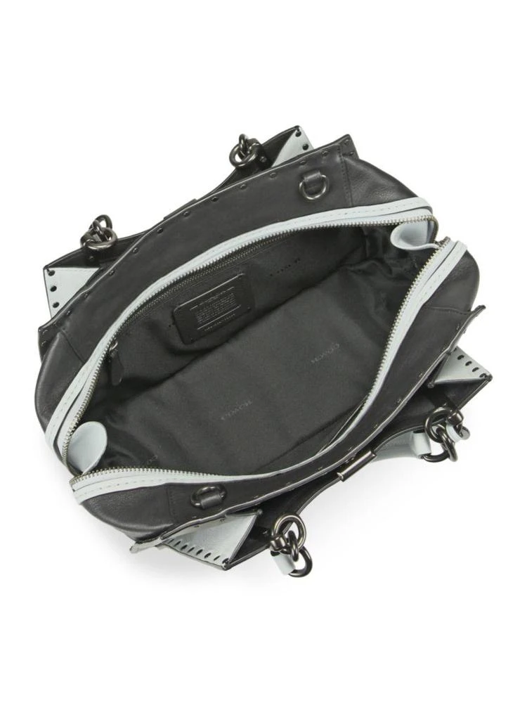商品Coach|Coach - Dreamer Rivet Trim Leather Tote Bag,价格¥2899,第2张图片详细描述