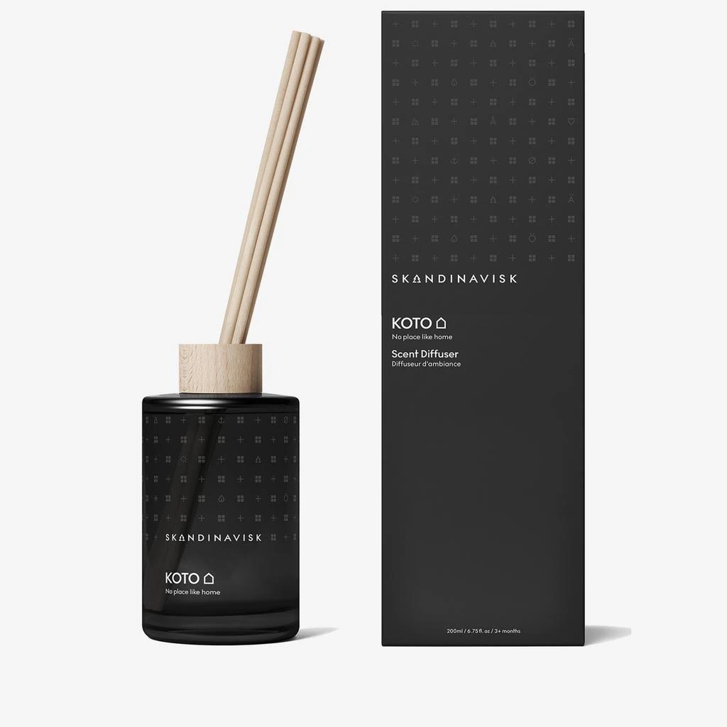 商品SKANDINAVISK|Clear Glass Reed Diffuser - Koto - 200ml,价格¥355,第3张图片详细描述