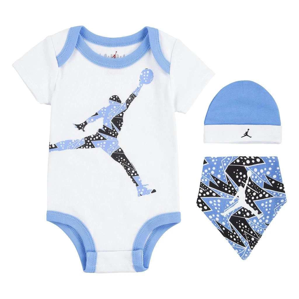 商品Jordan|Hat/Bodysuit/Bib Set (Infant/Toddler),价格¥190,第1张图片