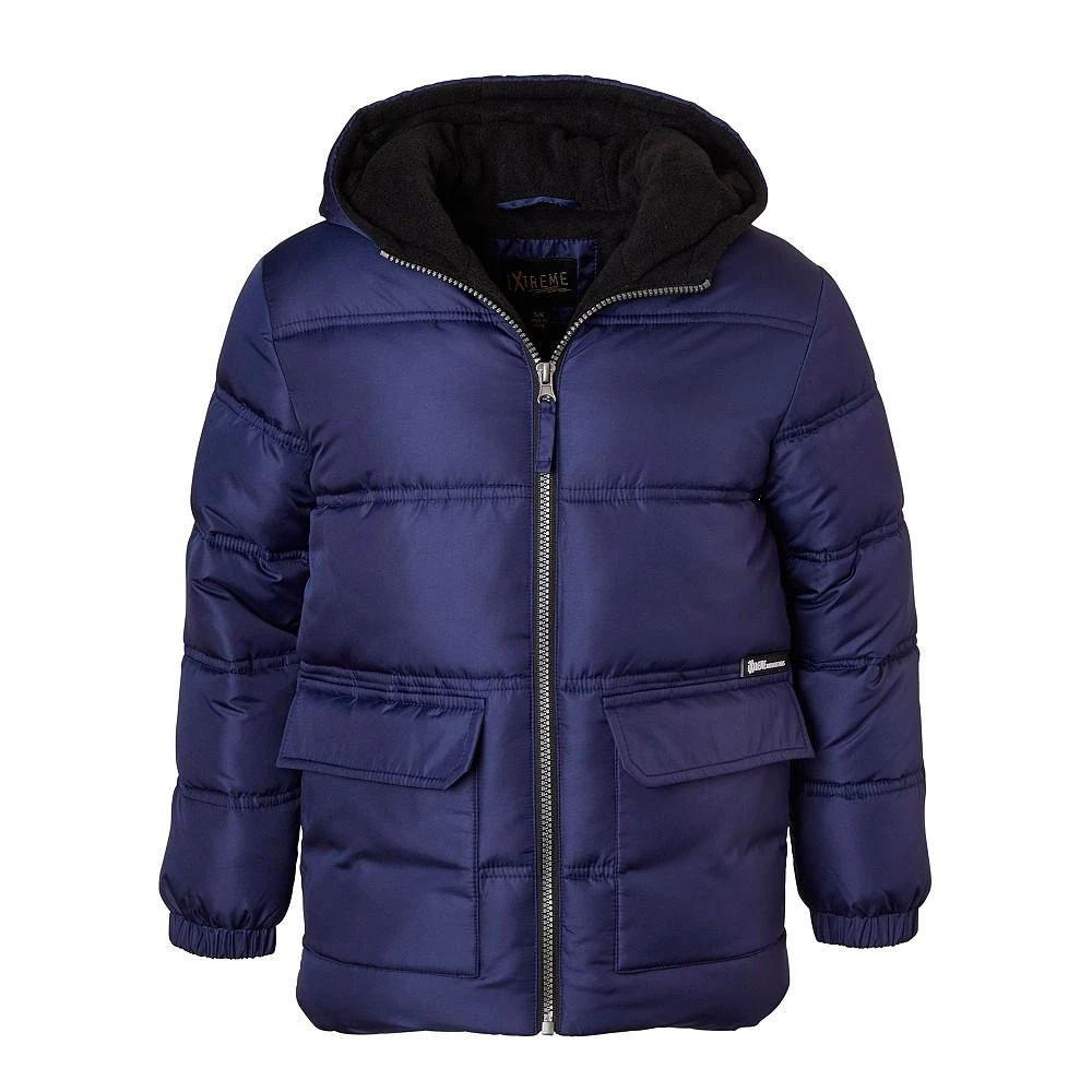 商品Ixtreme|Toddler Boys Big Pocket Puffer Jacket with Fleece Hat, 2 Piece Set,价格¥168,第2张图片详细描述