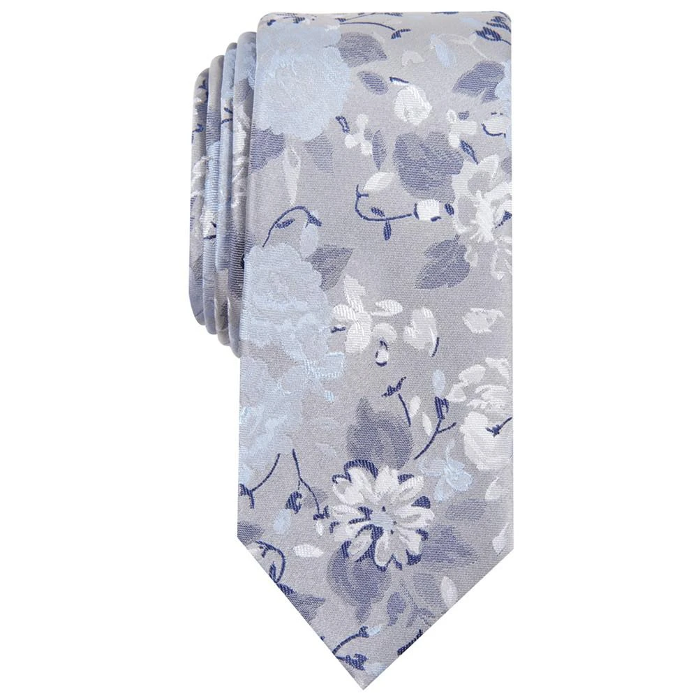 商品Bar III|Men's Hilton Floral Skinny Tie, Created for Macy's,价格¥288,第1张图片