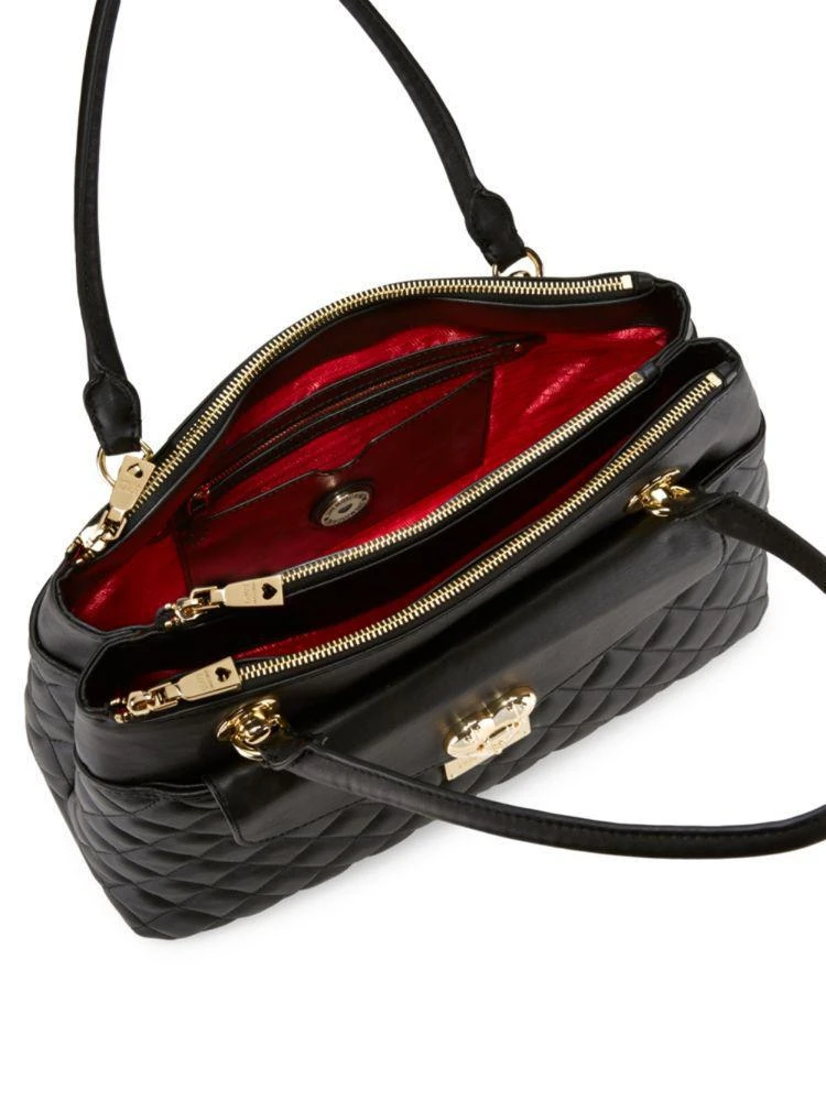商品Moschino|Faux Leather Satchel,价格¥1219,第2张图片详细描述