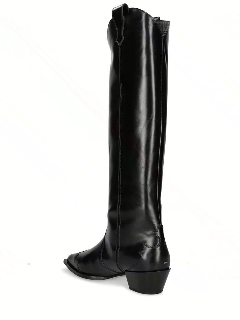 商品AEYDE|40mm Aruna Leather Tall Boots,价格¥6380,第3张图片详细描述