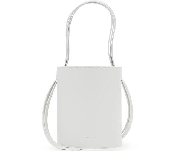 商品Mansur Gavriel|Fringed leather bucket bag,价格¥2512,第1张图片