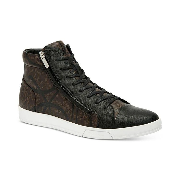 商品Calvin Klein|Men's Berke High-Top Sneakers,价格¥804,第1张图片