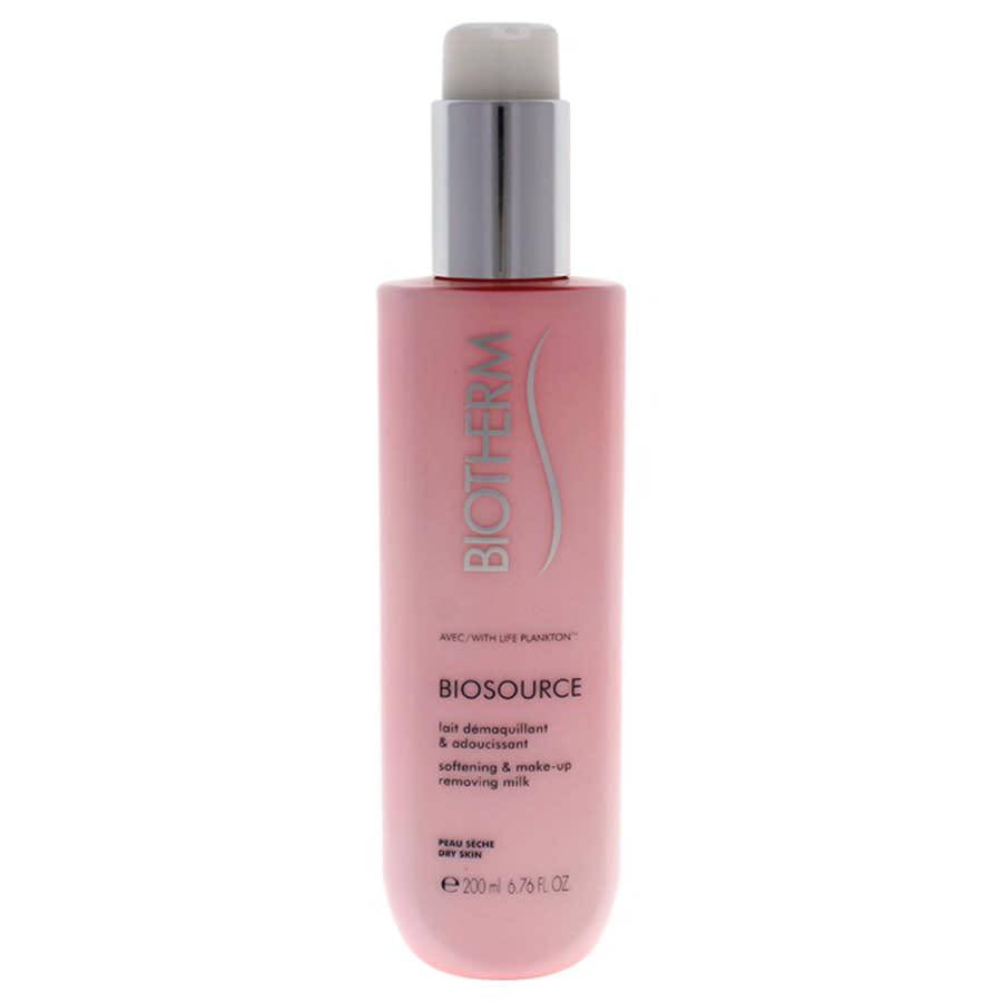 Biosource Softening & Make-Up Removing Milk by Biotherm for Women - 6.76 oz Makeup Remover商品第1张图片规格展示
