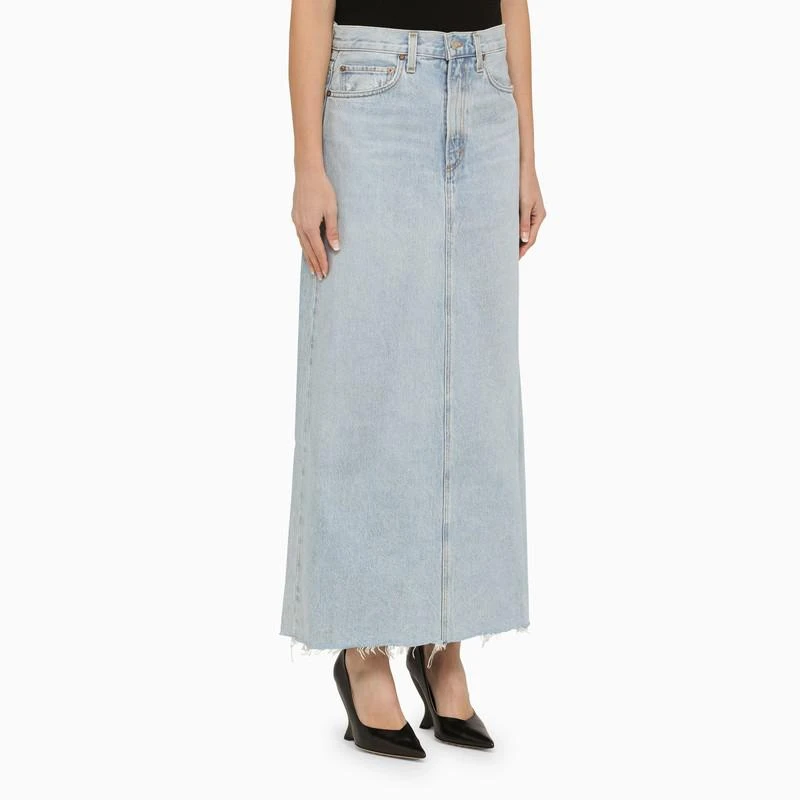 商品AGOLDE|Blue denim long skirt,价格¥948,第3张图片详细描述