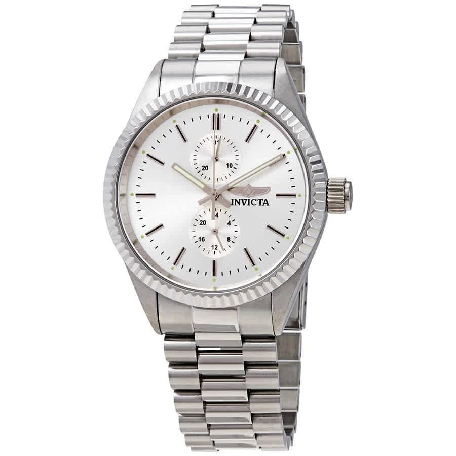 商品Invicta|Invicta Specialty Silver Dial Mens Watch 29418,价格¥372,第1张图片