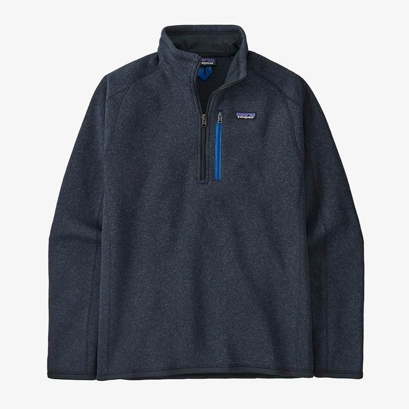 商品[国内直发] Patagonia|patagonia巴塔哥尼亚 Better Sweater 纯色贴标半开拉链夹克外套 男款,价格¥1163,第1张图片