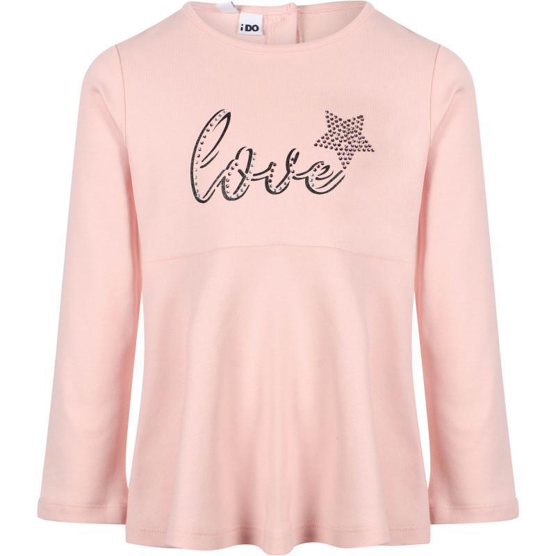 商品iDO|Love flared blouse and leggings set in pink and black,价格¥387-¥440,第4张图片详细描述