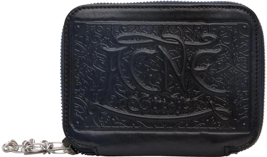 商品Acne Studios|Black Viking Wallet,价格¥1789,第1张图片