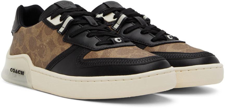 Brown & Black Citysole Court Sneakers商品第4张图片规格展示