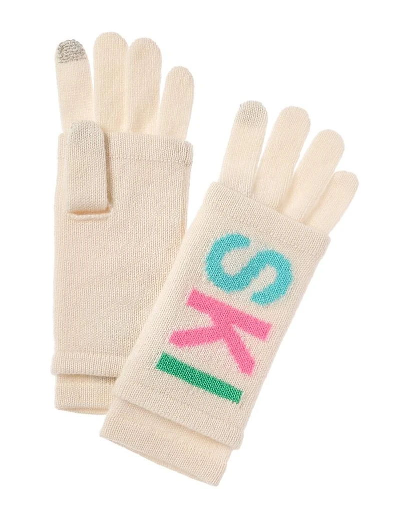 商品Hannah Rose|Ski Intarsia 3-in-1 Cashmere Gloves,价格¥302,第2张图片详细描述