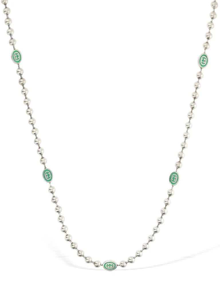 商品Gucci|Love Parade Gg Ball Chain Necklace,价格¥6810,第1张图片