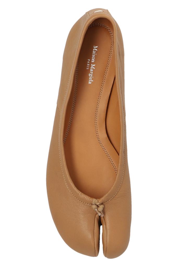 靴 Maison Margiela/ tabi ballet shoes Tabi New Ballerina Shoes (S58WZ0127-P8159-OFF-WHITE)