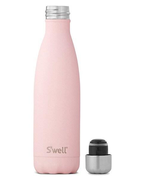 商品S'well|Pink Topaz Reusable Water Bottle/17 oz.,价格¥261,第4张图片详细描述