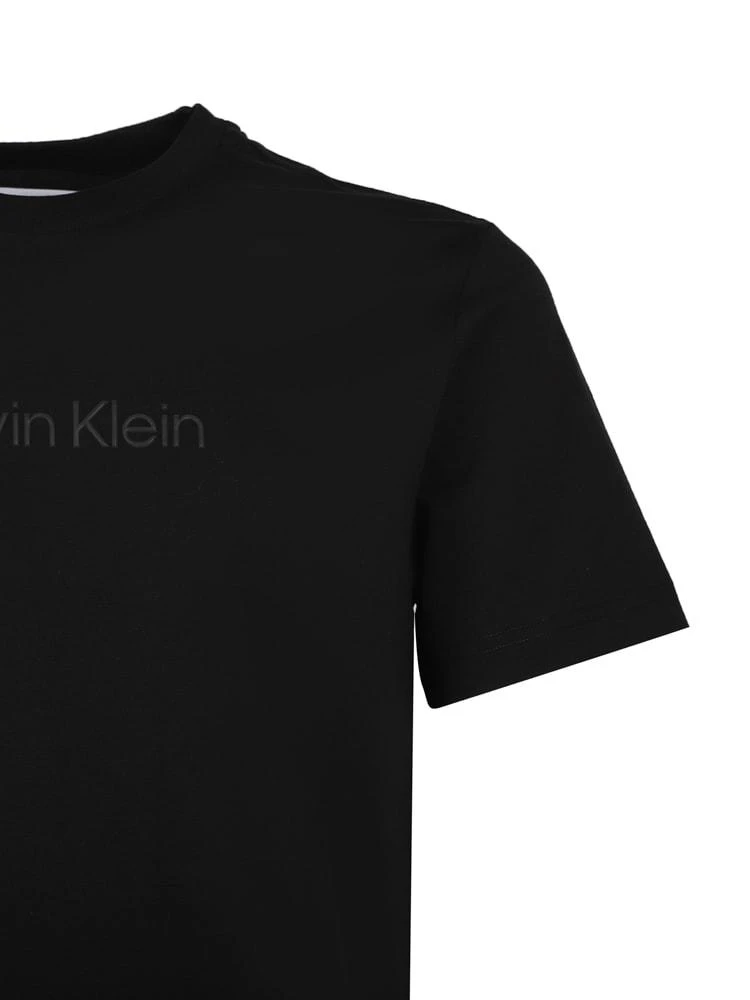 商品Calvin Klein|Calvin Klein Black Cotton T,价格¥719,第2张图片详细描述