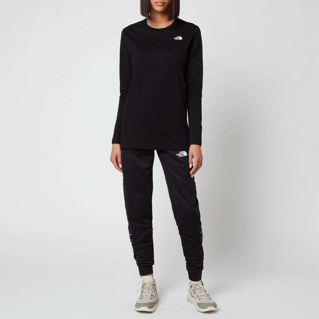 The North Face Women's Simple Dome Long Sleeve T-Shirt - TNF Black商品第3张图片规格展示