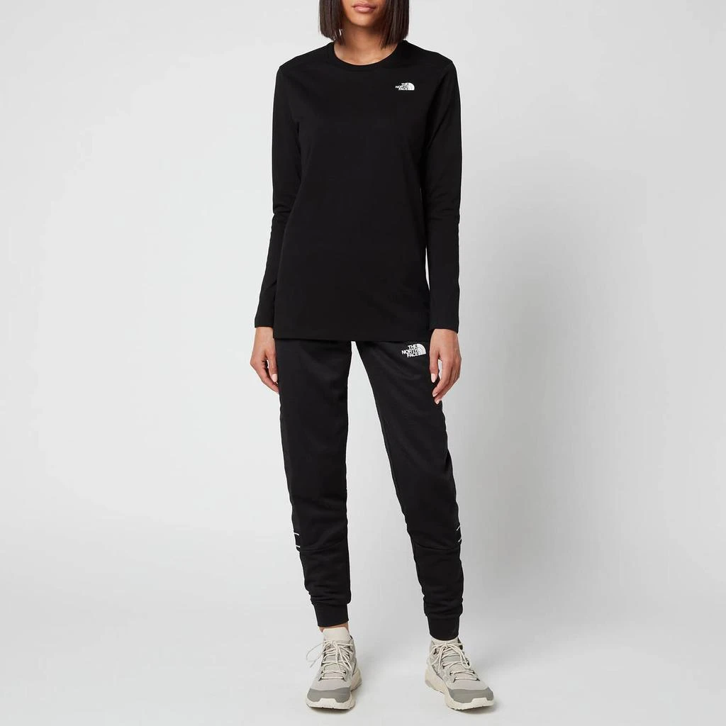 商品The North Face|The North Face Women's Simple Dome Long Sleeve T-Shirt - TNF Black,价格¥171,第3张图片详细描述