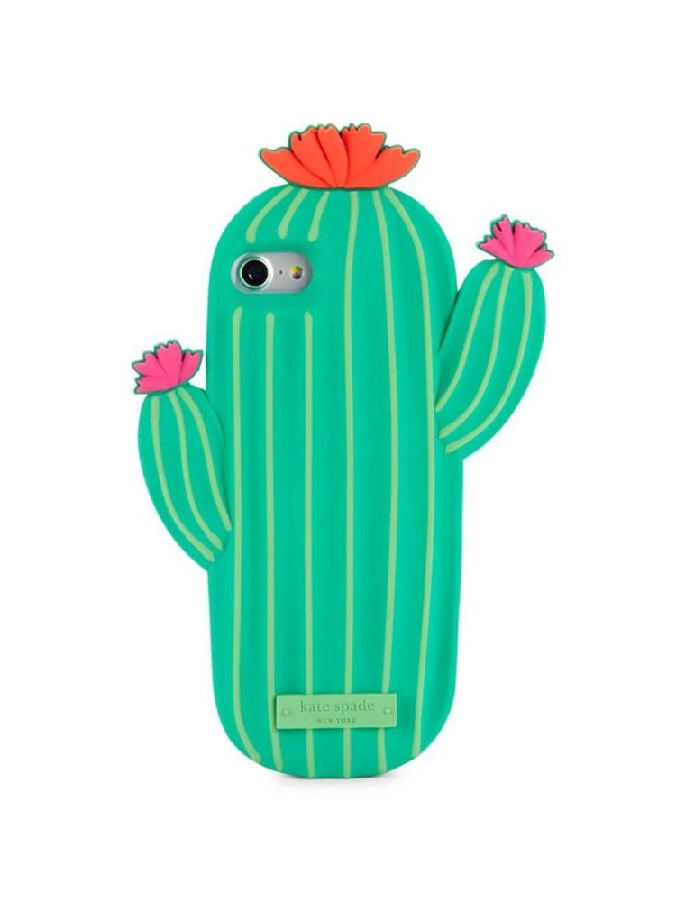 商品Kate Spade|Silicone Cactus iPhoneSilicone Cactus iPhone 7/8 Case 7 Case,价格¥488,第1张图片