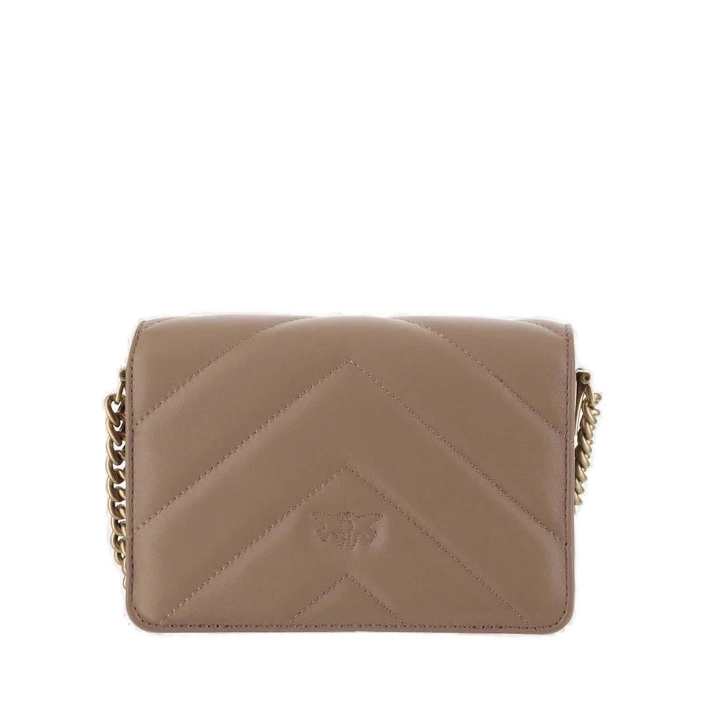 商品PINKO|Pinko Love Click Logo-Engraved Mini Crossbody Bag,价格¥1798,第2张图片详细描述