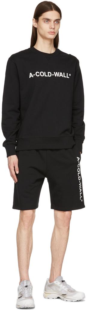 Black Essential Logo Sweatshirt商品第4张图片规格展示