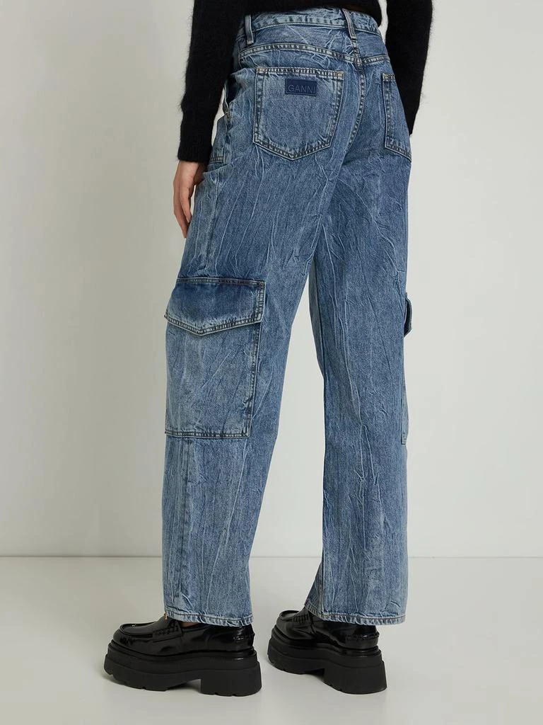 商品Ganni|Angi Crinkle Denim Jeans,价格¥1617,第2张图片详细描述