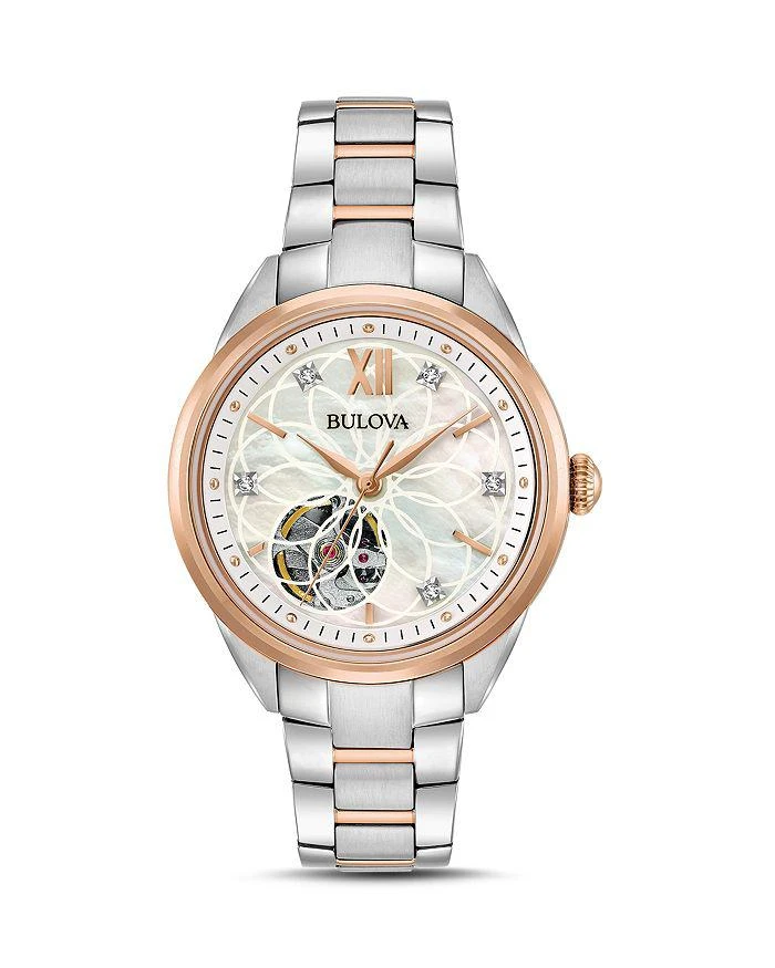 商品Bulova|手表 女款 时尚腕表 金属石英手表34.5mm,价格¥3341,第1张图片详细描述