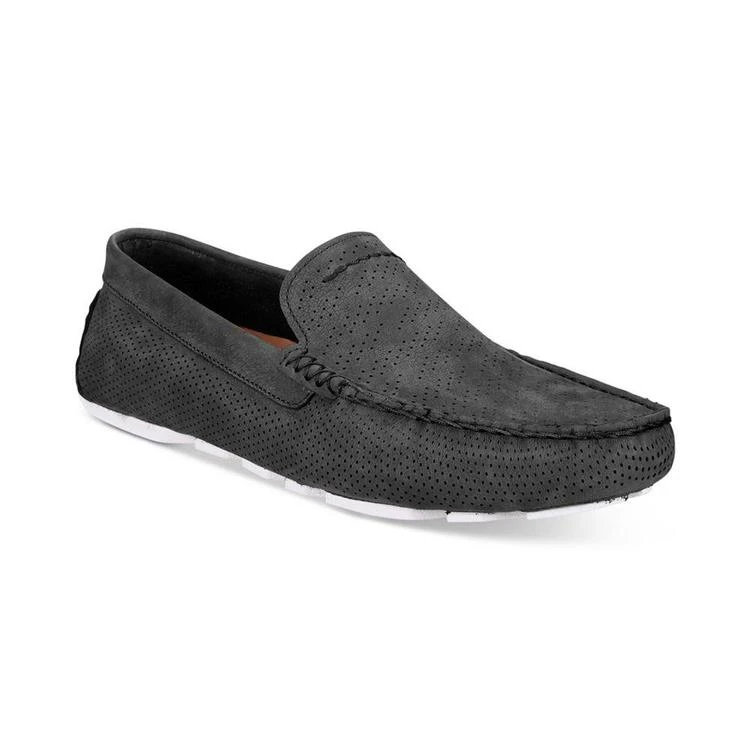 商品UGG|Men's Henrick Perforated Stripes Drivers,价格¥1038,第1张图片