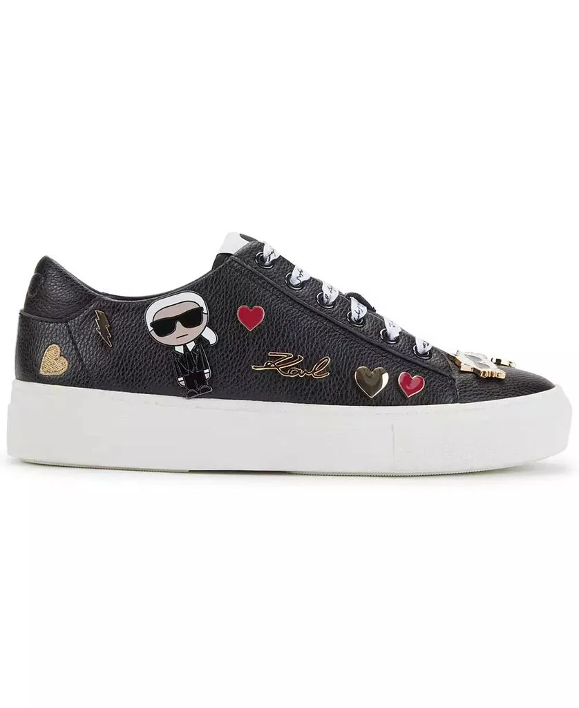 商品Karl Lagerfeld Paris|Women's Cate Embellished Sneakers,价格¥633,第2张图片详细描述