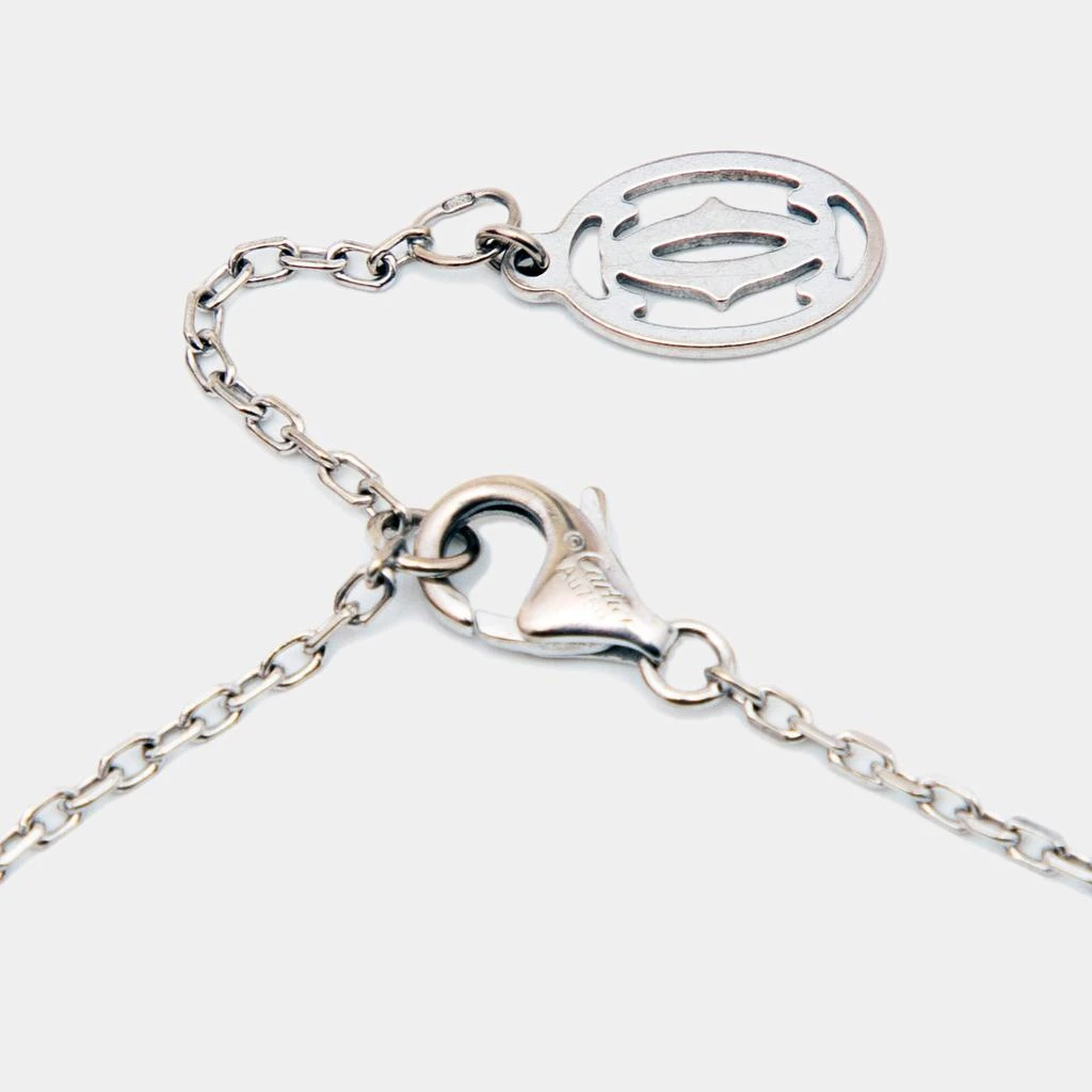 商品[二手商品] Cartier|Cartier D'Amour Diamond 18k White Gold Small Model Bracelet,价格¥6889,第4张图片详细描述