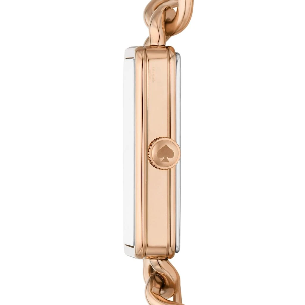 商品Kate Spade|Rosedale Three-Hand Rose Gold-Tone Stainless Steel Watch - KSW1810,价格¥1080,第2张图片详细描述