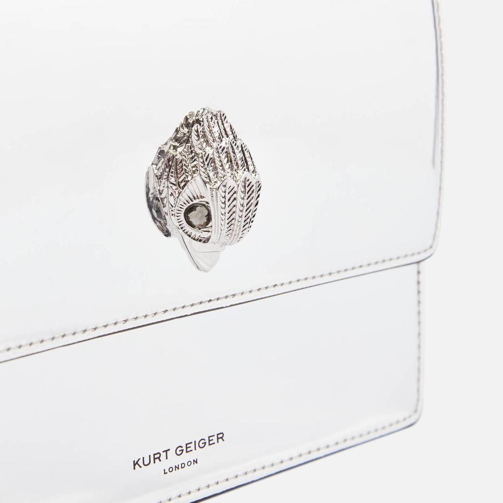 Kurt Geiger London Shoreditch Metallic Leather Shoulder Bag商品第3张图片规格展示