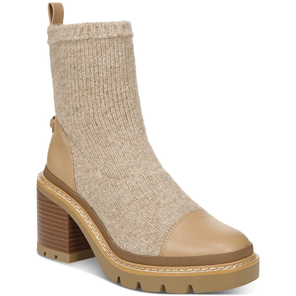 商品Sam Edelman|Women's Rozanna Pull-On Lug-Sole Sweater Booties,价格¥299,第1张图片