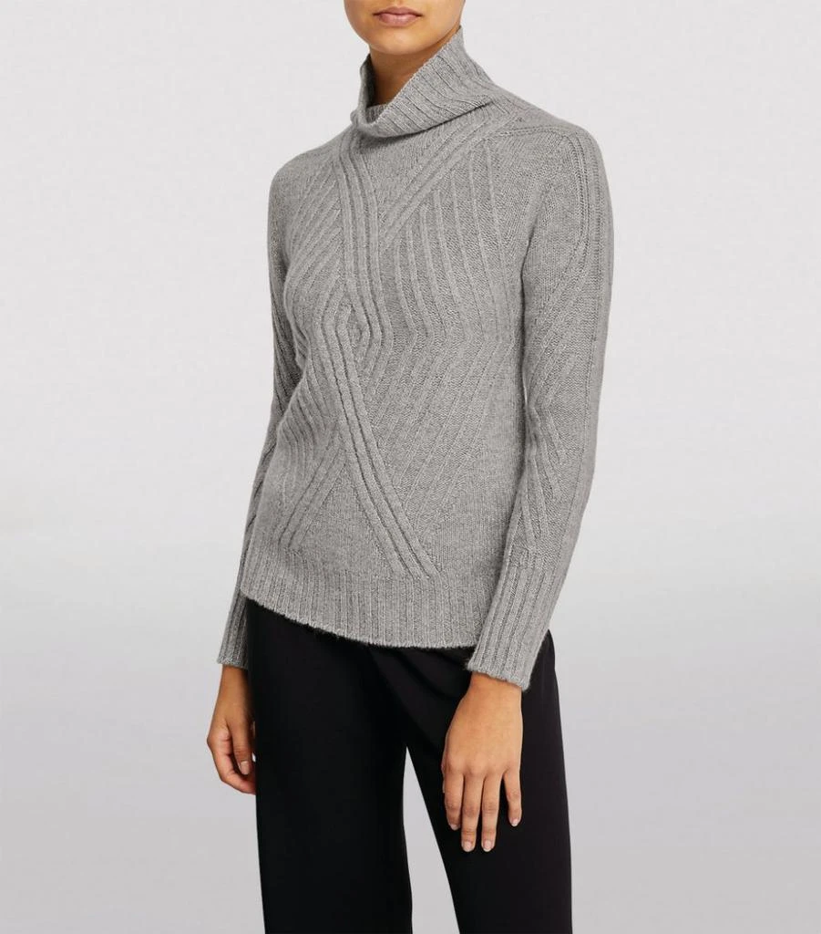 商品Johnstons of Elgin|Cashmere Cable-Knit Sweater,价格¥3895,第3张图片详细描述