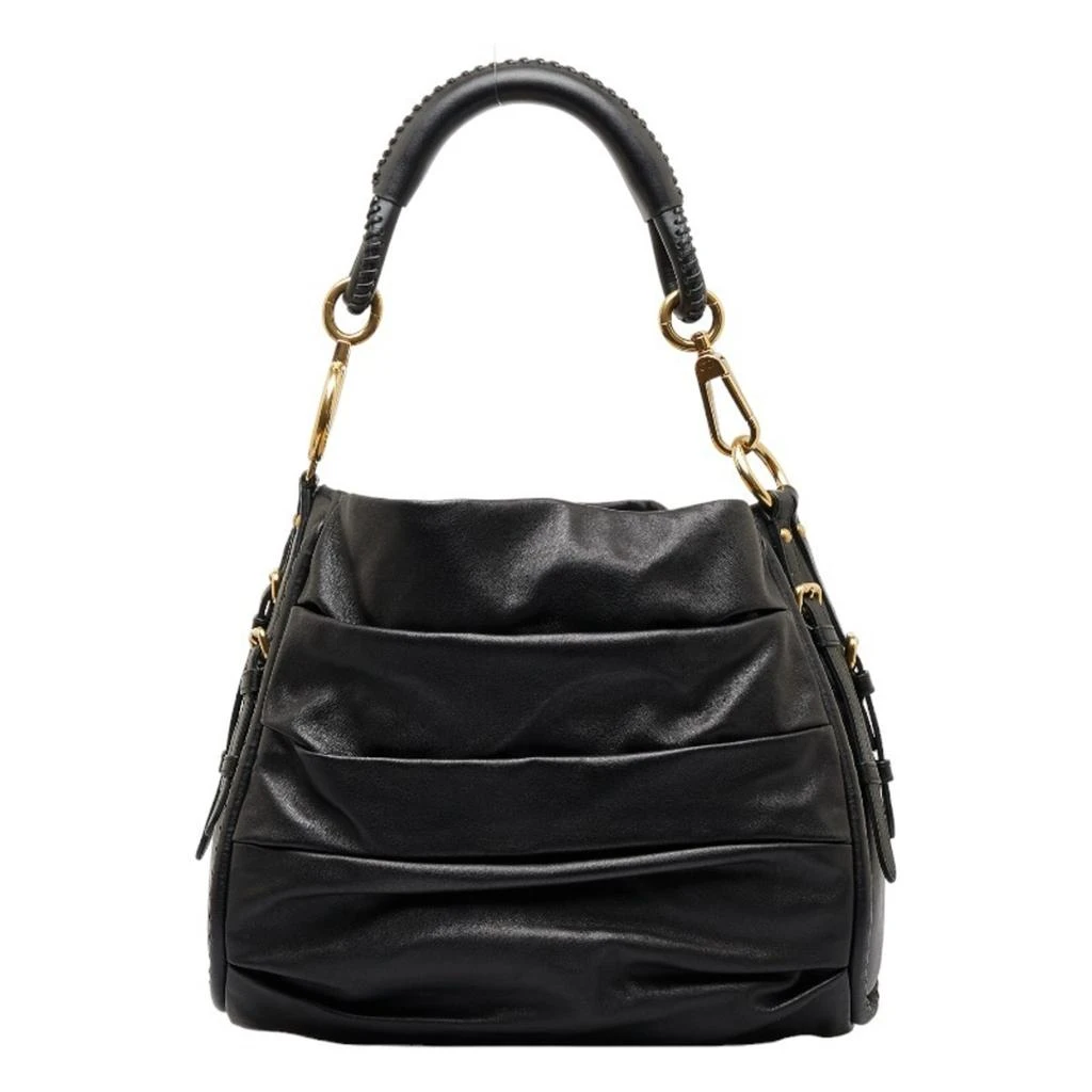商品[二手商品] Dior|Dior Libertine  Suede Shoulder Bag (Pre-Owned),价格¥9015,第1张图片
