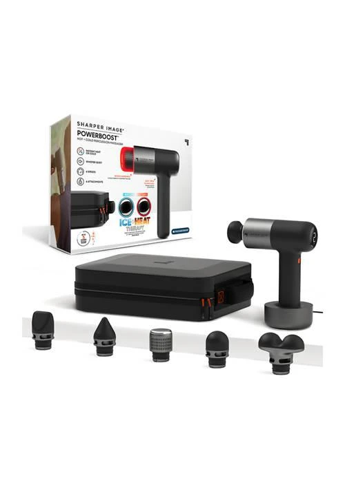 商品Sharper Image|Image Powerboost Pro Hot And Cold Percussion Massager,价格¥990,第2张图片详细描述