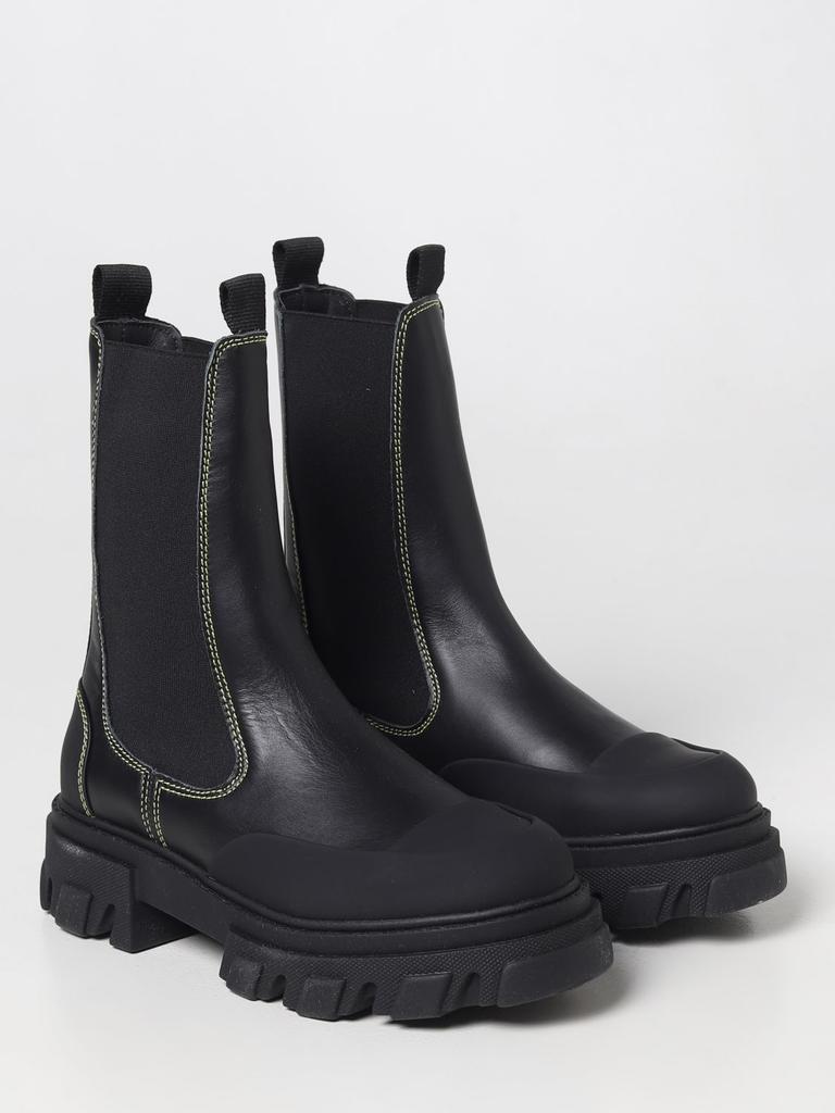 商品Ganni|Ganni flat ankle boots for woman,价格¥3187,第2张图片详细描述