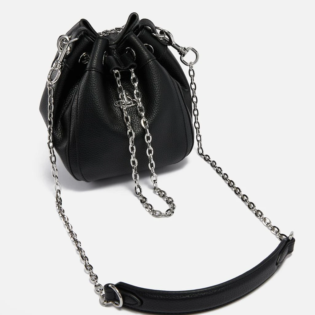 商品Vivienne Westwood|Vivienne Westwood Small Chrissy Vegan Leather Bucket Bag,价格¥3004,第5张图片详细描述