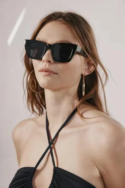 商品Urban Outfitters|Muir Plastic Rectangle Sunglasses,价格¥76,第1张图片