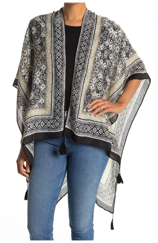 商品Vince Camuto|Medallion Border Topper,价格¥247,第1张图片